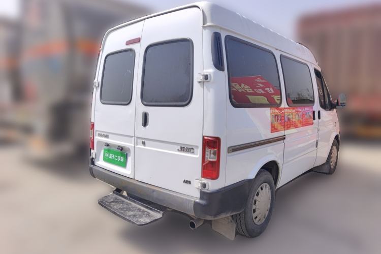 Used JMC Transit 2017 2.8T Commercial Version Short Wheelbase Mid-Roof 6/7/8-Seater JX493 Rear Right 45 Deg