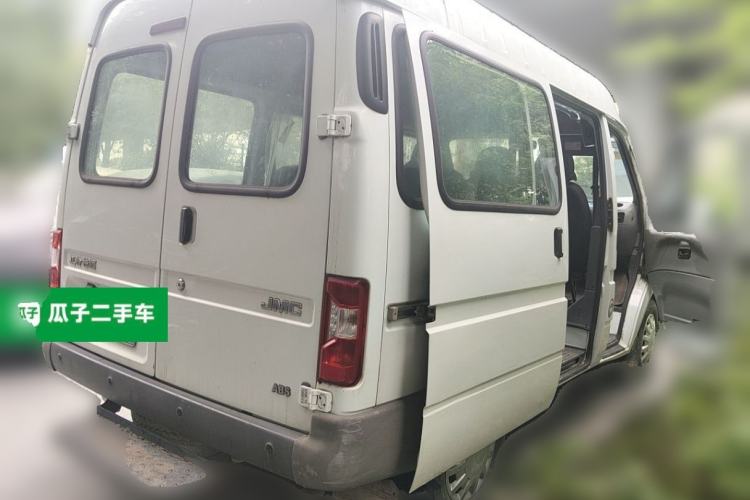 Used JMC Transit 2017 2.8T Commercial Version Short Wheelbase Mid-Roof 6/7/8-Seater JX493 Rear Right 45 Deg