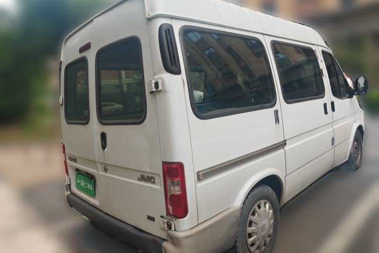 Used JMC Transit 2017 2.8T Commercial Version Short Wheelbase Mid-Roof 6/7/8-Seater JX493 Rear Right 45 Deg