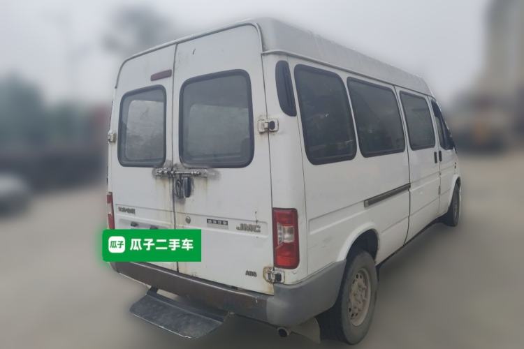 Used JMC Transit 2017 2.8T Commercial Version Short Wheelbase Mid-Roof 6/7/8-Seater JX493 Rear Right 45 Deg