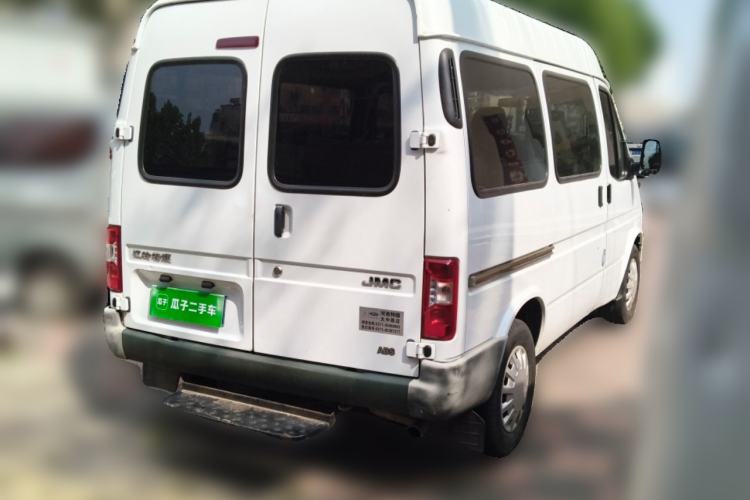 Used JMC Transit 2017 2.8T Commercial Version Short Wheelbase Mid-Roof 6/7/8-Seater JX493 Rear Right 45 Deg