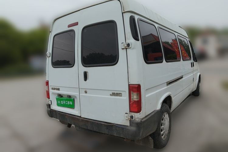 Used JMC Transit 2017 2.8T Commercial Version Long Wheelbase Mid-Roof 6/7/8-Seater JX493 Rear Right 45 Deg