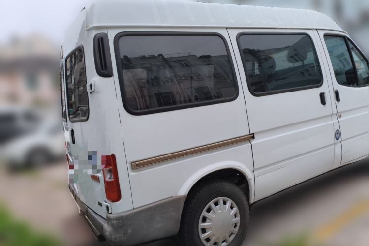 Used JMC Transit 2017 2.8T Commercial Version Short Wheelbase Mid-Roof 6/7/8-Seater JX493 Rear Right 45 Deg