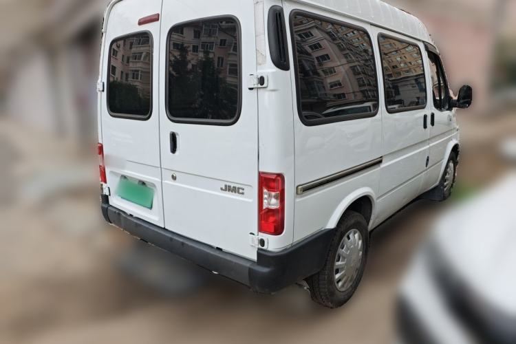 Used JMC Transit 2017 2.8T Commercial Version Short Wheelbase Mid-Roof 6/7/8-Seater JX493 Rear Right 45 Deg