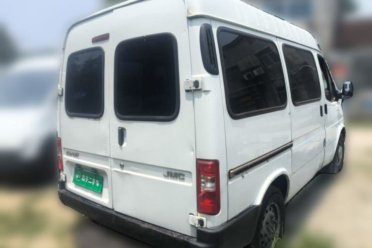 Used JMC Transit 2017 2.8T Commercial Version Short Wheelbase Mid-Roof 6/7/8-Seater JX493 Rear Right 45 Deg
