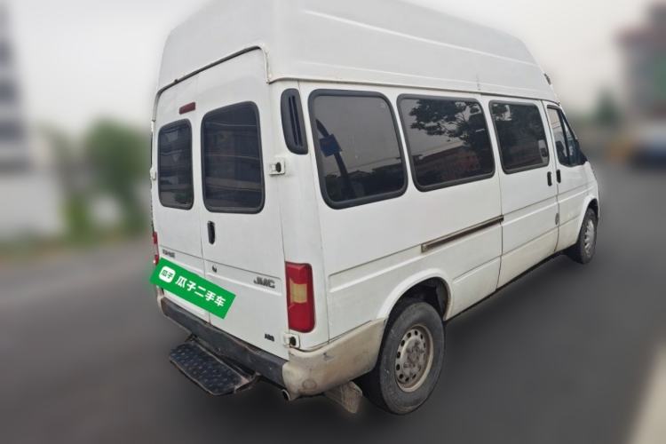 Used JMC Transit 2017 2.8T Commercial Version Long Wheelbase High-Roof 6/7/8-Seater JX493 Rear Right 45 Deg