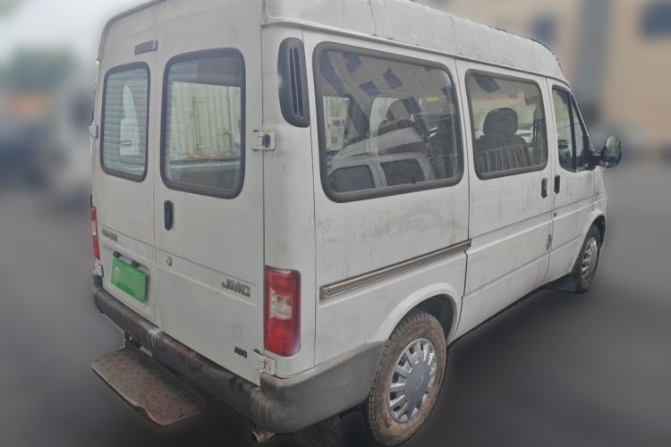 Used JMC Transit 2017 2.8T Commercial Version Short Wheelbase Mid-Roof 6/7/8-Seater JX493 Rear Right 45 Deg