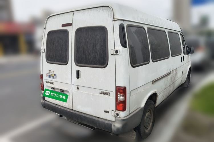 Used JMC Transit 2017 2.8T Commercial Version Long Wheelbase Mid-Roof 6/7/8-Seater JX493 Rear Right 45 Deg