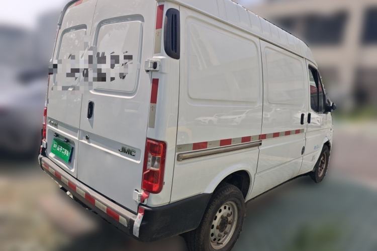 Used JMC Transit 2017 2.8T Commercial Version Short Wheelbase Mid-Roof 3-Seater JX493 Rear Right 45 Deg