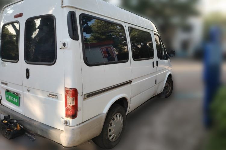 Used JMC Transit 2017 2.8T Commercial Version Short Wheelbase Mid-Roof 6/7/8-Seater JX493 Rear Right 45 Deg