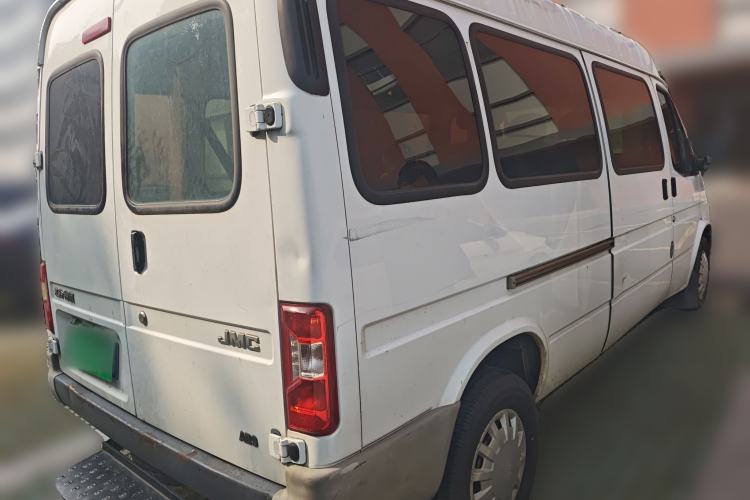 Used JMC Transit 2017 2.8T Commercial Version Long Wheelbase Mid-Roof 6/7/8-Seater JX493 Rear Right 45 Deg