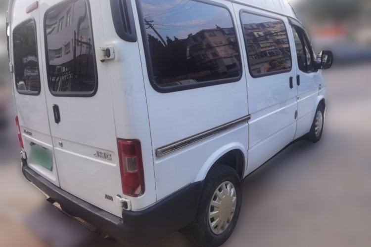 Used JMC Transit 2017 2.8T Commercial Version Short Wheelbase Mid-Roof 6/7/8-Seater JX493 Rear Right 45 Deg