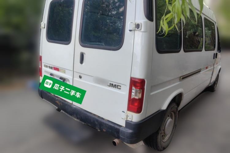 Used JMC Transit 2017 2.8T Commercial Version Long Wheelbase Mid-Roof 6/7/8-Seater JX493 Rear Right 45 Deg