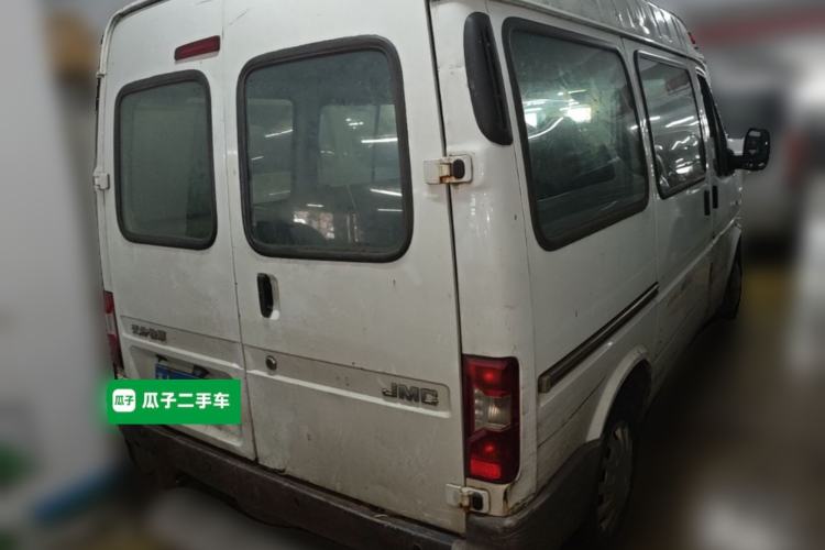 Used JMC Transit 2017 2.8T Commercial Version Short Wheelbase Mid-Roof 6/7/8-Seater JX493 Rear Right 45 Deg