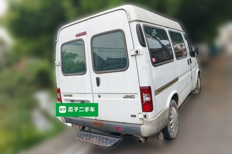 Used JMC Transit 2017 2.8T Commercial Version Short Wheelbase Mid-Roof 6/7/8-Seater JX493 Rear Right 45 Deg
