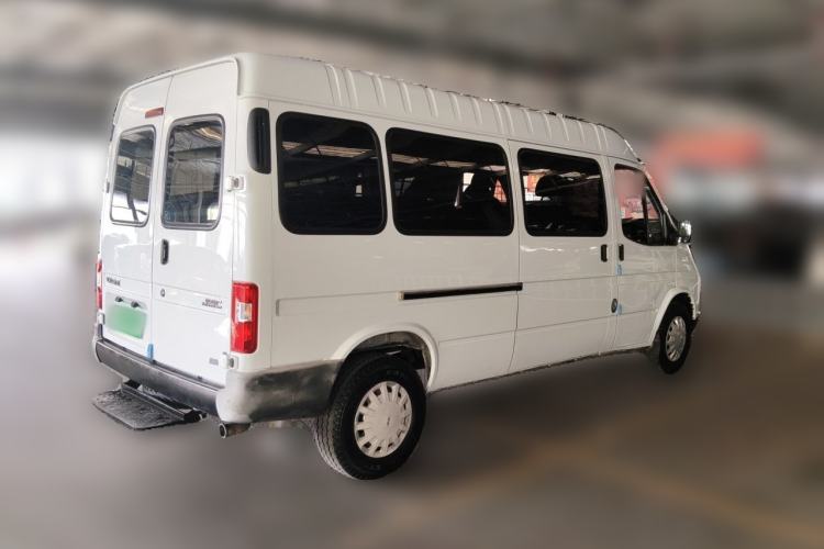 Used JMC Transit 2017 2.8T Commercial Version Long Wheelbase Mid-Roof 6/7/8-Seater JX493 Rear Right 45 Deg
