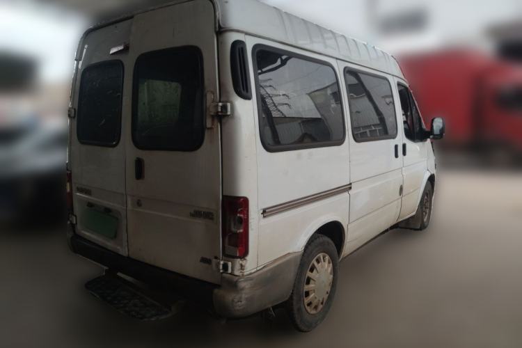 Used JMC Transit 2017 2.8T Commercial Version Short Wheelbase Mid-Roof 6/7/8-Seater JX493 Rear Right 45 Deg