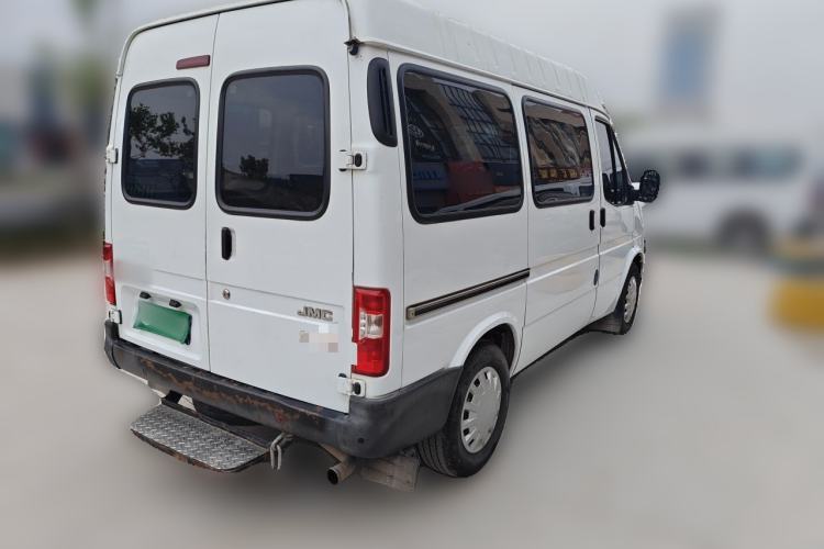 Used JMC Transit 2017 2.8T Commercial Version Short Wheelbase Mid-Roof 6/7/8-Seater JX493 Rear Right 45 Deg