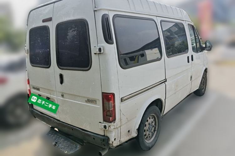 Used JMC Transit 2017 2.8T Commercial Version Short Wheelbase Mid-Roof 6/7/8-Seater JX493 Rear Right 45 Deg