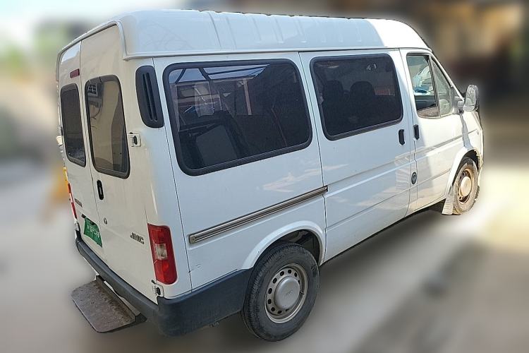 Used JMC Transit 2017 2.8T Commercial Version Short Wheelbase Mid-Roof 6/7/8-Seater JX493 Rear Right 45 Deg