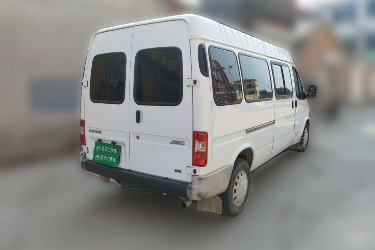 Used JMC Transit 2017 2.8T Business-Grade Long Wheelbase Mid-Roof 14/15-Seater JX493 Rear Right 45 Deg