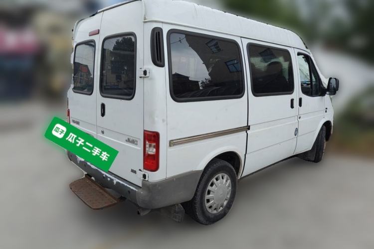 Used JMC Transit 2017 2.8T Commercial Version Short Wheelbase Mid-Roof 6/7/8-Seater JX493 Rear Right 45 Deg
