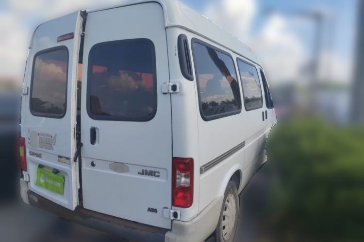Used JMC Transit 2017 2.8T Commercial Version Short Wheelbase Mid-Roof 6/7/8-Seater JX493 Rear Right 45 Deg