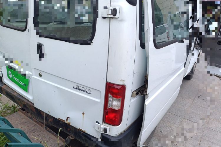 Used JMC Transit 2017 2.8T Commercial Version Short Wheelbase Mid-Roof 3-Seater JX493 Rear Right 45 Deg