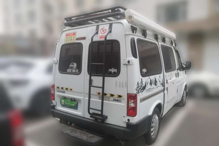 Used JMC Transit 2017 2.8T Commercial Version Short Wheelbase Mid-Roof 6/7/8-Seater JX493 Rear Right 45 Deg