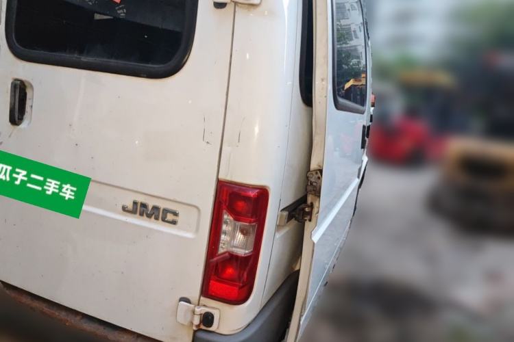Used JMC Transit 2017 2.8T Commercial Version Short Wheelbase Mid-Roof 6/7/8-Seater JX493 Rear Right 45 Deg