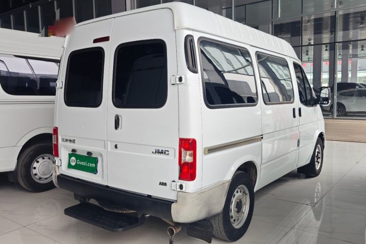 Used JMC Transit 2017 2.8T Commercial Version Short Wheelbase Mid-Roof 6/7/8-Seater JX493 Rear Right 45 Deg