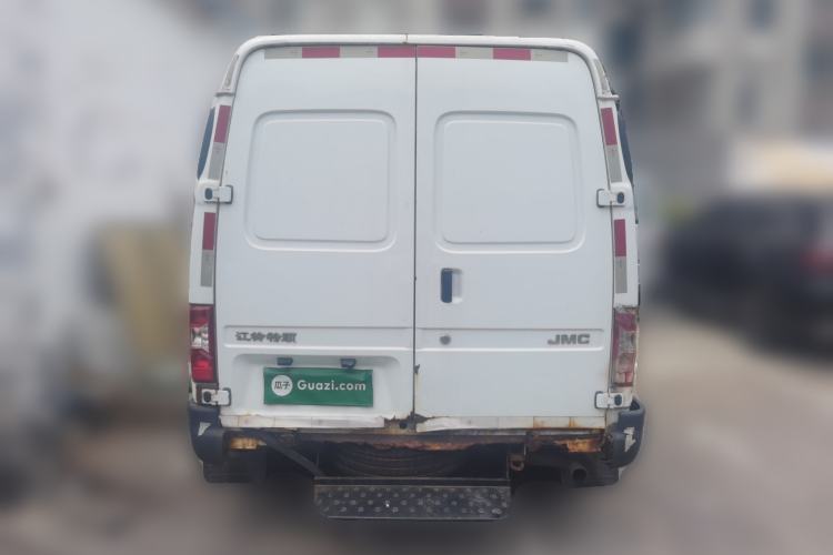 Used JMC Transit 2017 2.8T Commercial Version Long Wheelbase Mid-Roof 3-Seater JX493 Rear