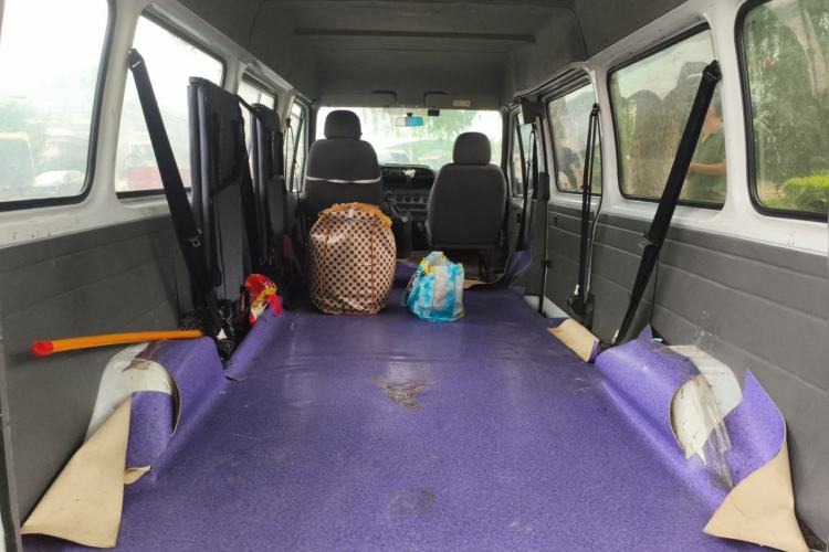 Used JMC Transit 2017 2.8T Commercial Version Long Wheelbase Mid-Roof 6/7/8-Seater JX493 Trunk