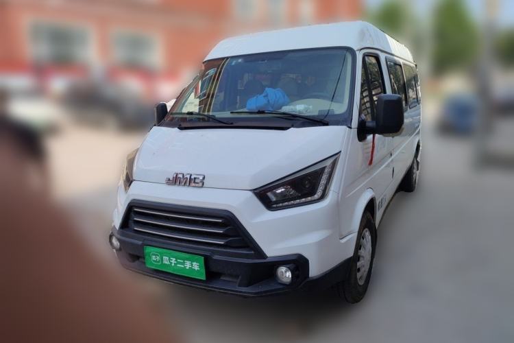 JMC Transit 2017 2.8T Business-Grade Long Wheelbase Mid-Roof 14/15-Seater JX493 مستعملة Guazi used car, China used car export, Used car for sale, Used cars, Cheapest cars for sale