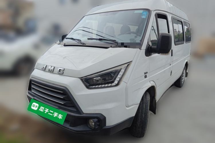 Used JMC Transit 2017 2.8T Commercial Version Short Wheelbase Mid-Roof 6/7/8-Seater JX493 Guazi used car, China used car export, Used car for sale, Used cars, Cheapest cars for sale