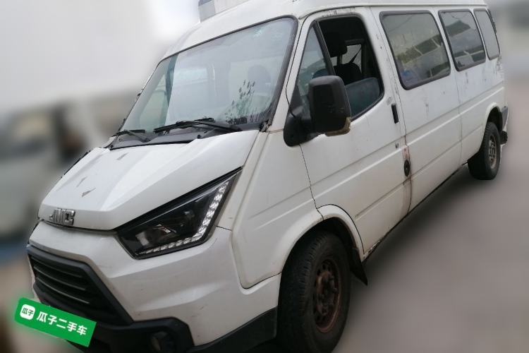 Used JMC Transit 2017 2.8T Commercial Version Long Wheelbase Mid-Roof 6/7/8-Seater JX493 Guazi used car, China used car export, Used car for sale, Used cars, Cheapest cars for sale