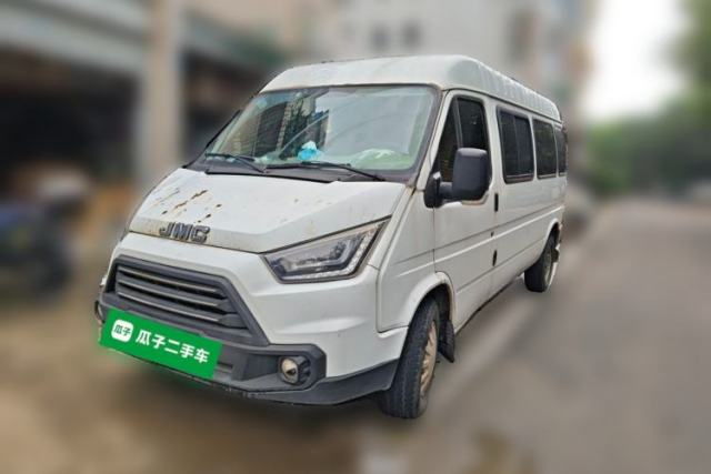 Used JMC Transit 2017 2.8T Commercial Version Long Wheelbase Mid-Roof 6/7/8-Seater JX493