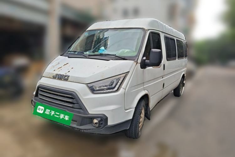 Used JMC Transit 2017 2.8T Commercial Version Long Wheelbase Mid-Roof 6/7/8-Seater JX493 Guazi used car, China used car export, Used car for sale, Used cars, Cheapest cars for sale