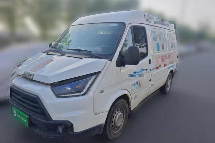Used JMC Transit 2017 2.8T Commercial Version Short Wheelbase Mid-Roof 3-Seater JX493 Guazi used car, China used car export, Used car for sale, Used cars, Cheapest cars for sale