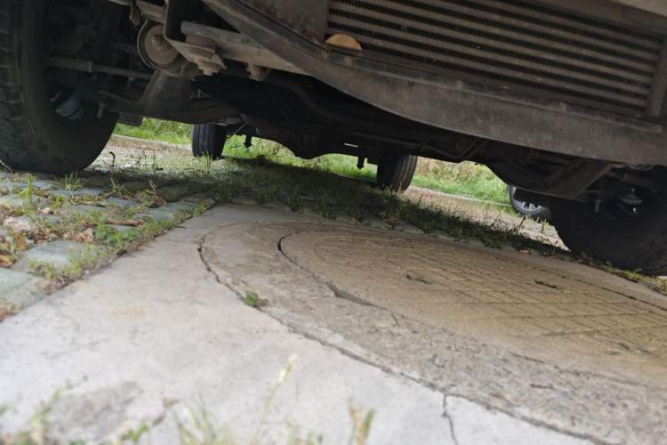 Used JMC Transit  Chassis Front