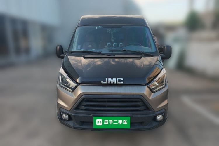 Used JMC Transit 2019 2.8T Commercial Version Short Wheelbase Mid-Roof 6-Seater China VI JX493 Front