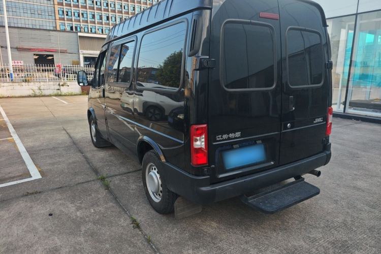Used JMC Transit 2019 2.8T Commercial Version Short Wheelbase Mid-Roof 6-Seater China VI JX493 Rear Left 45 Deg