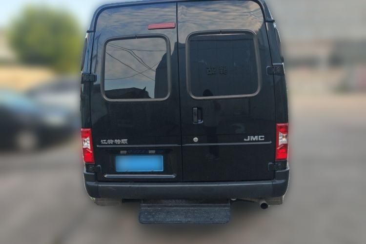 Used JMC Transit 2019 2.8T Commercial Version Short Wheelbase Mid-Roof 6-Seater China VI JX493 Rear