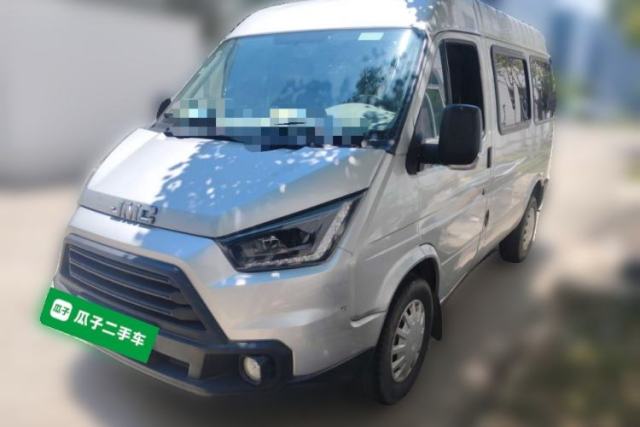 Used JMC Transit 2019 2.8T Commercial Version Short Wheelbase Mid-Roof 6-Seater China VI JX493