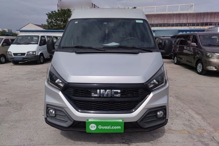Used JMC Transit 2019 2.8T Commercial Version Short Wheelbase Mid-Roof 6-Seater China VI JX493 Front