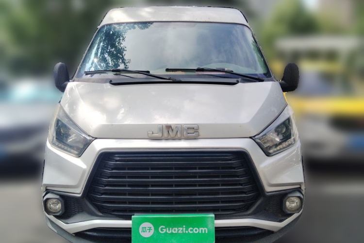 Used JMC Transit 2019 2.8T Commercial Version Short Wheelbase Mid-Roof 6-Seater China VI JX493 Front