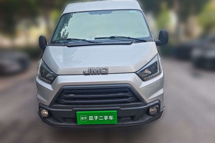 Used JMC Transit 2019 2.8T Commercial Version Short Wheelbase Mid-Roof 6-Seater China VI JX493 Front