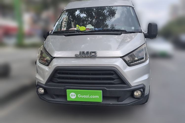 Used JMC Transit 2019 2.8T Commercial Version Short Wheelbase Mid-Roof 6-Seater China VI JX493 Front