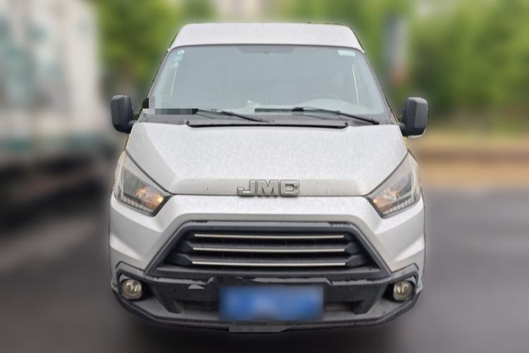 Used JMC Transit 2019 2.8T Commercial Version Short Wheelbase Mid-Roof 6-Seater China VI JX493 Front