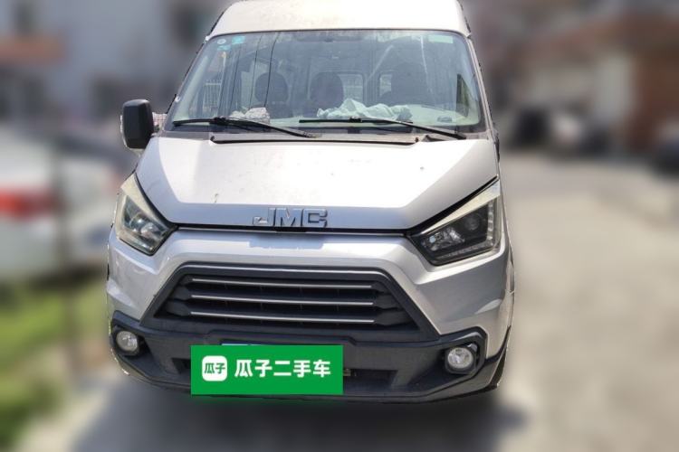Used JMC Transit 2019 2.8T Commercial Version Short Wheelbase Mid-Roof 6-Seater China VI JX493 Front